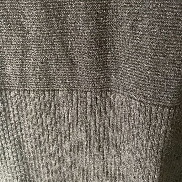 Like New Free People Black Criss Cross Tunic Boho Knit Sweater - Picture 9 of 9